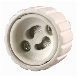 Lampe adapter fra E14 pære til GU10 spots